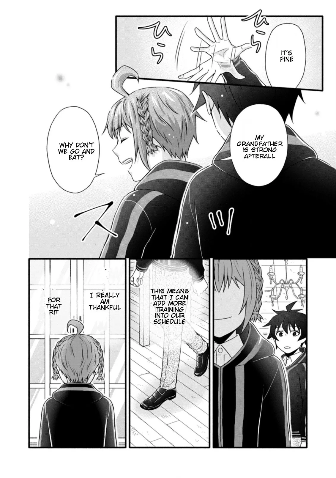 Gakuen Kishi no Level Up! Chapter 26.1 — Page 8
