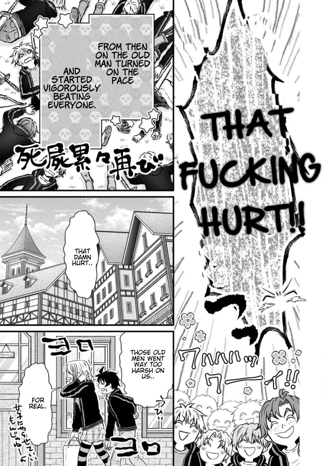 Gakuen Kishi no Level Up! Chapter 28.2 — Page 6