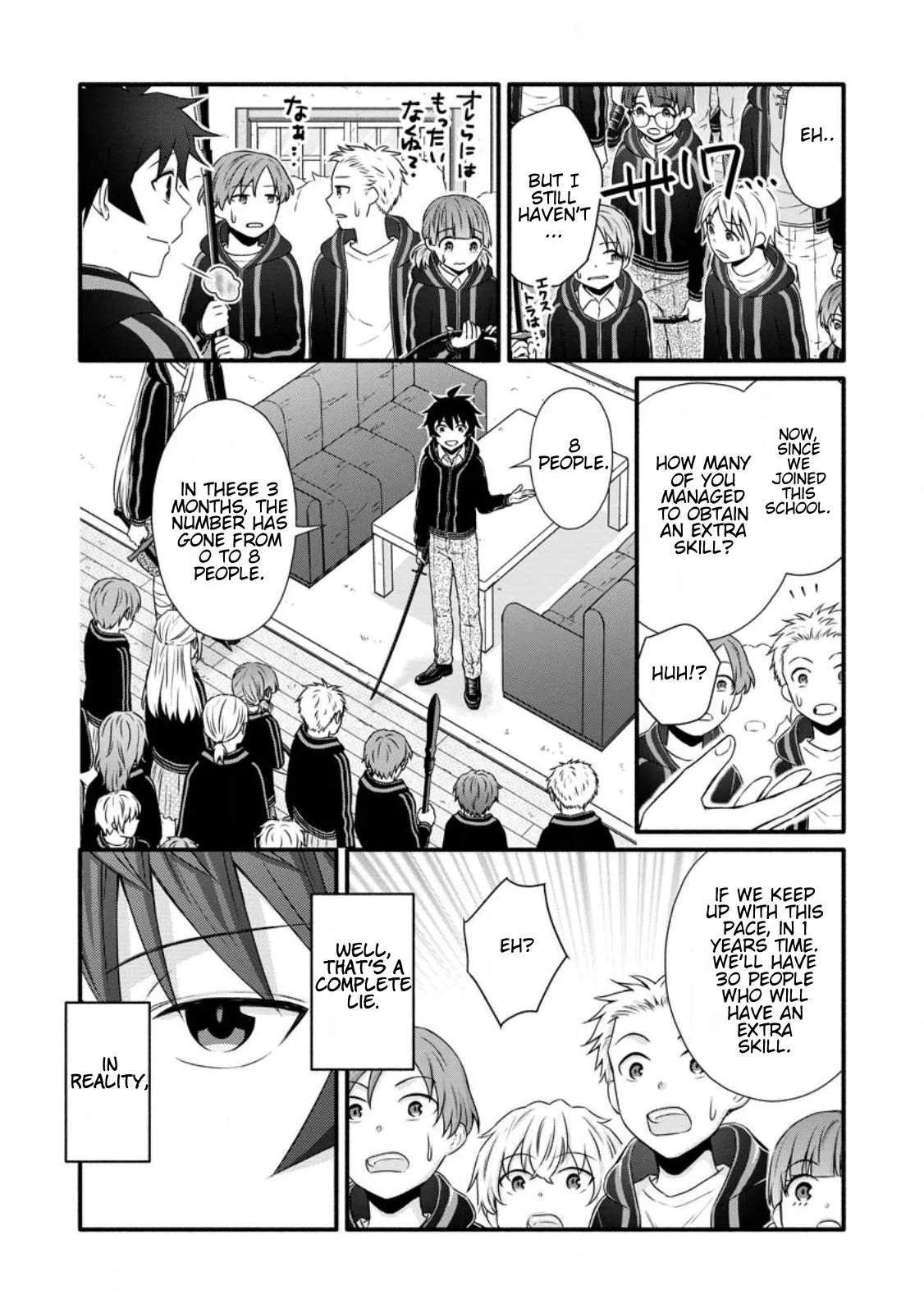 Gakuen Kishi no Level Up! Chapter 28.2 — Page 10