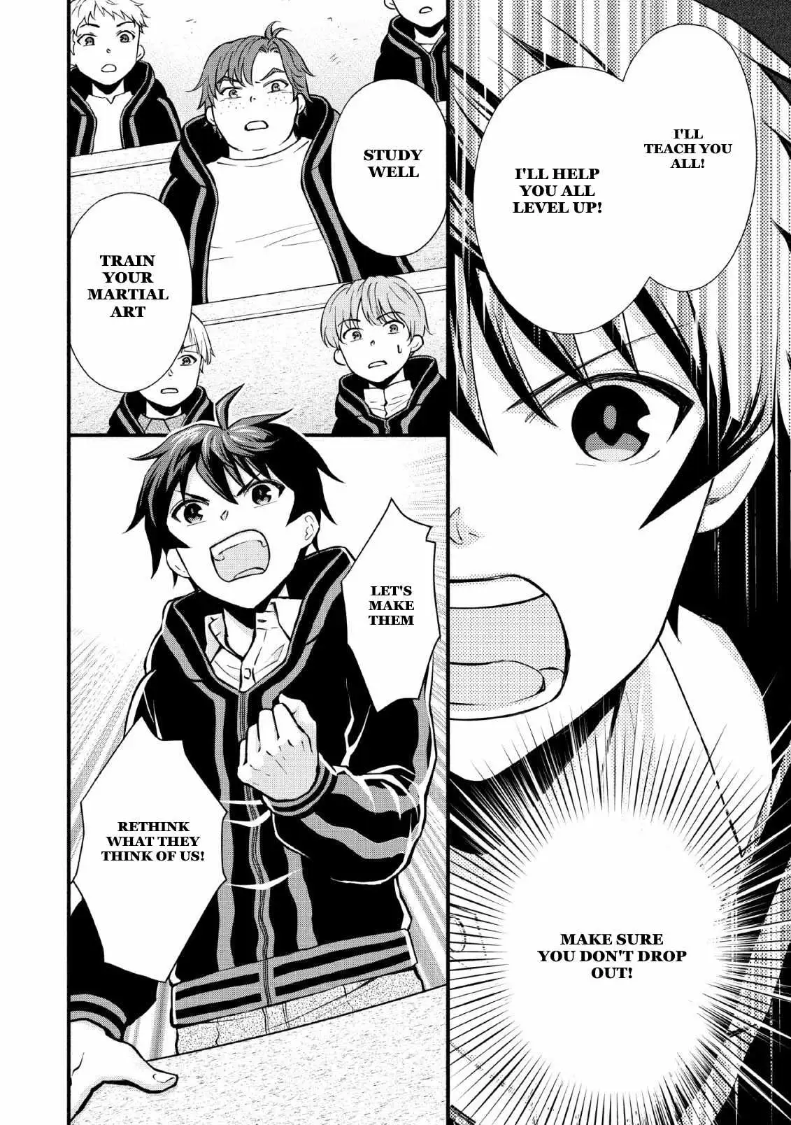 Gakuen Kishi no Level Up! Chapter 3 — Page 8