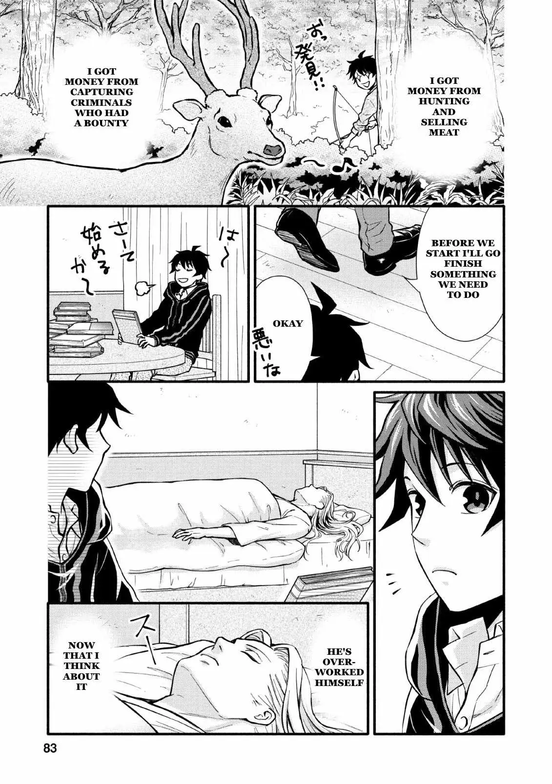 Gakuen Kishi no Level Up! Chapter 3 — Page 19
