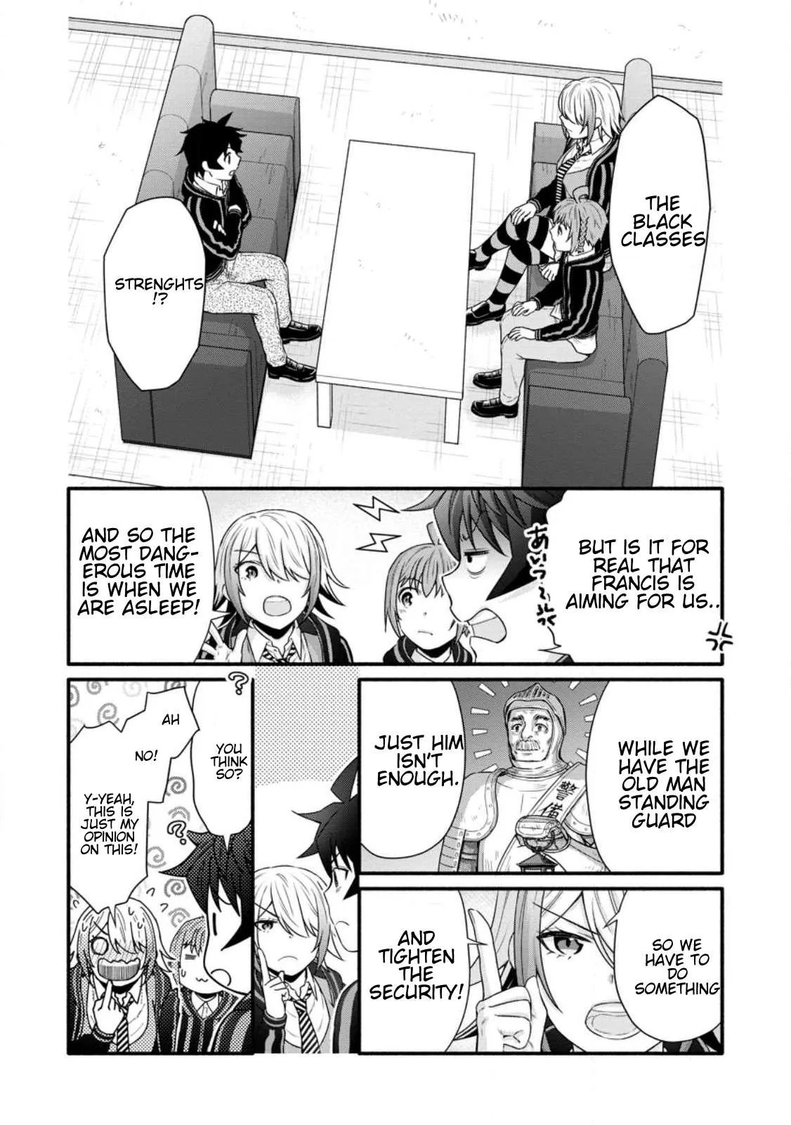 Gakuen Kishi no Level Up! Chapter 30.1 — Page 13