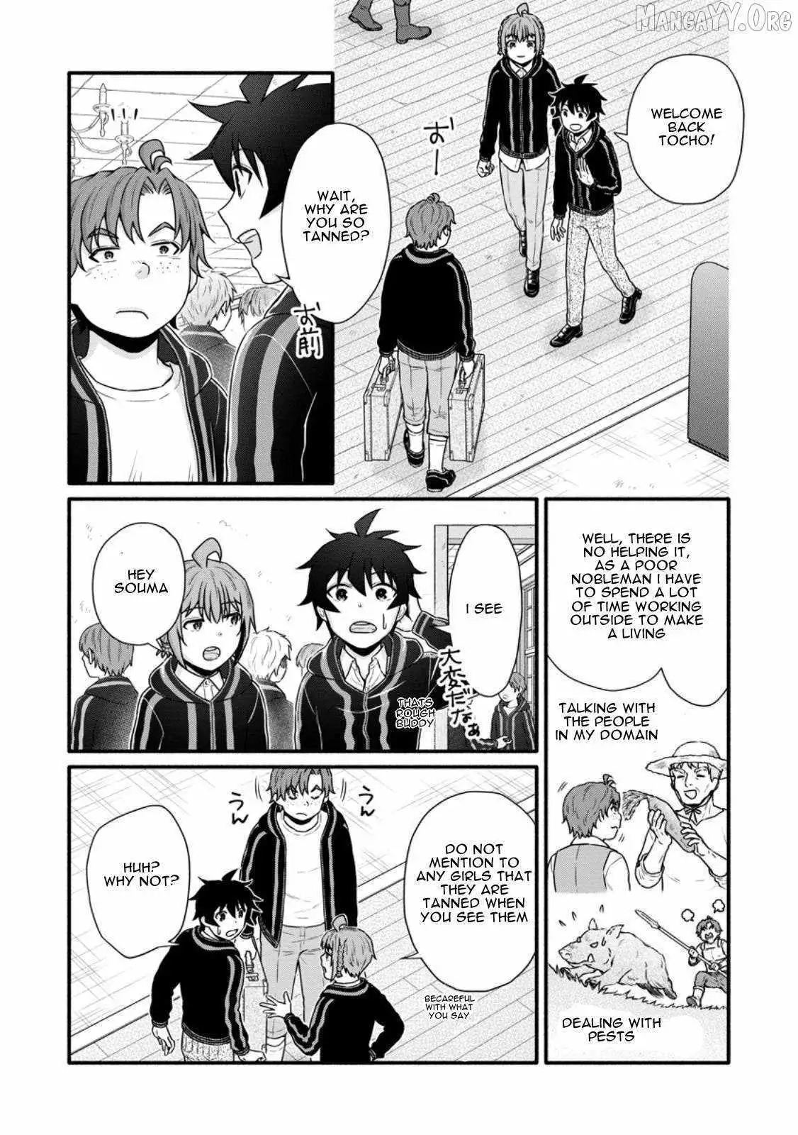 Gakuen Kishi no Level Up! Chapter 37 — Page 5