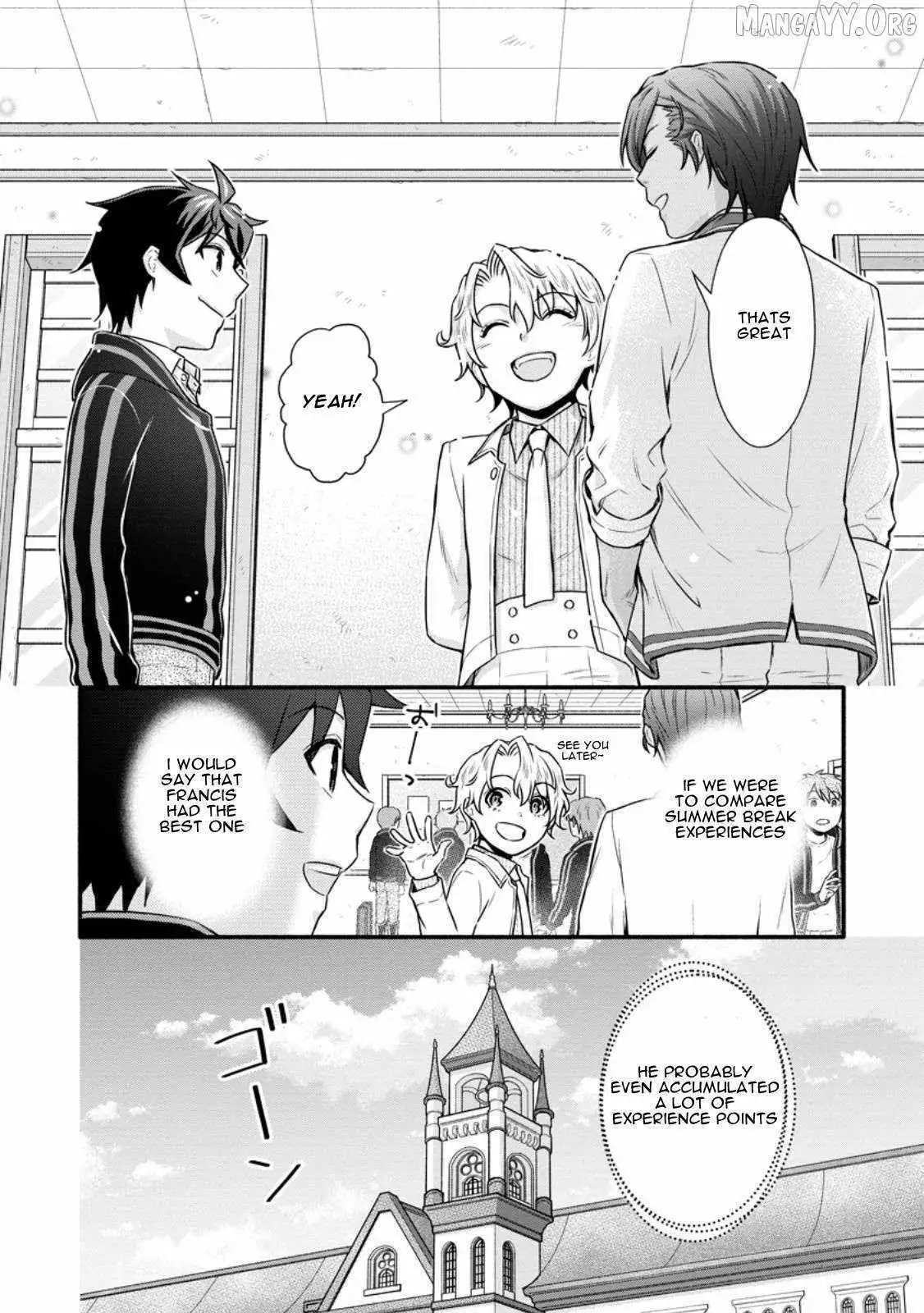 Gakuen Kishi no Level Up! Chapter 37 — Page 13