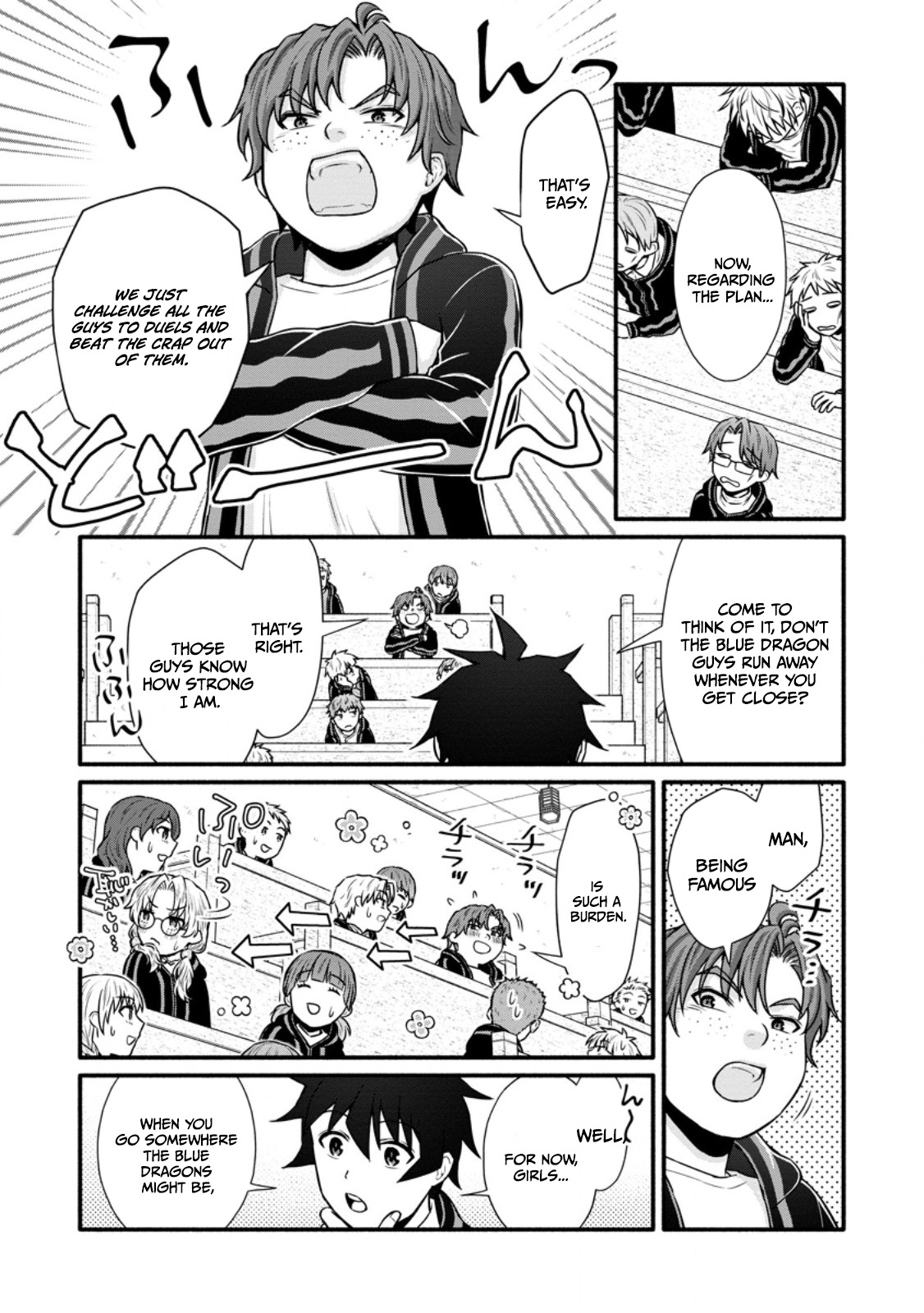 Gakuen Kishi no Level Up! Chapter 39.2 — Page 7