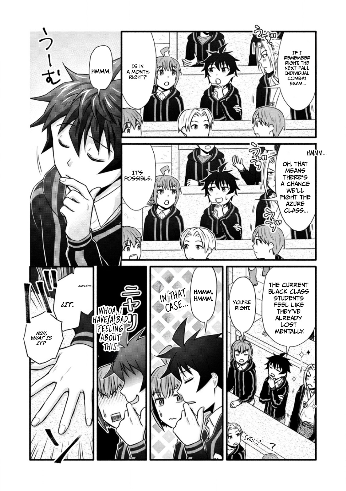 Gakuen Kishi no Level Up! Chapter 40.1 — Page 10