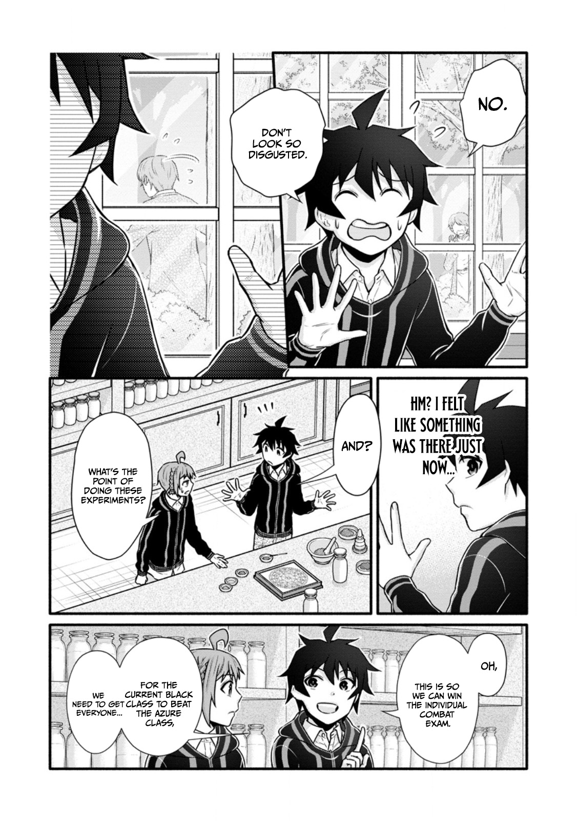 Gakuen Kishi no Level Up! Chapter 40.2 — Page 6