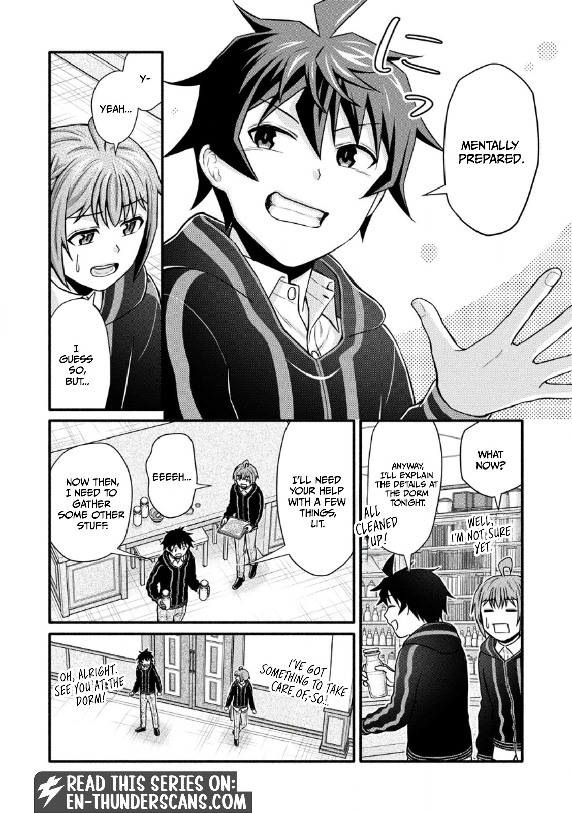 Gakuen Kishi no Level Up! Chapter 40.2 — Page 7