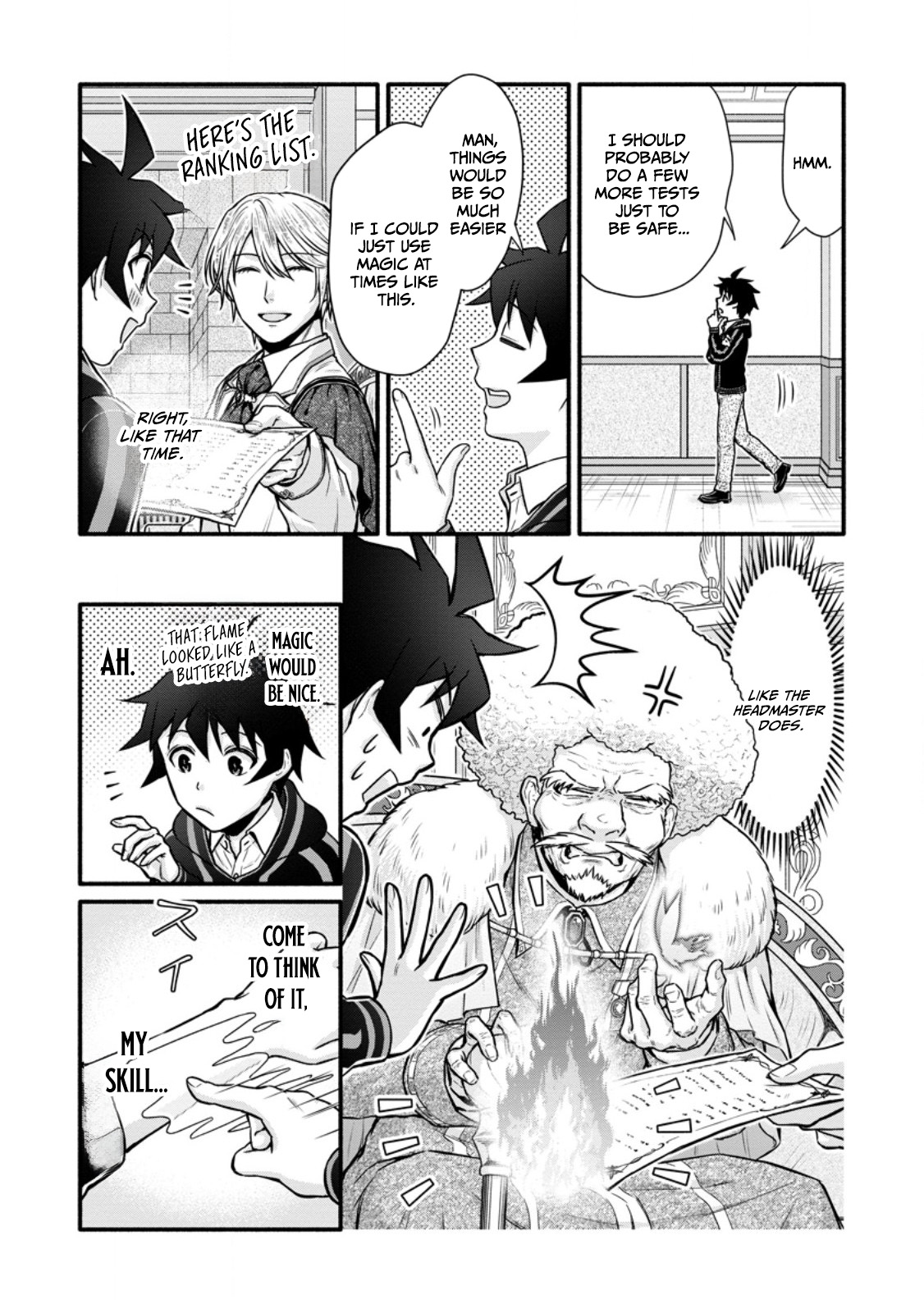 Gakuen Kishi no Level Up! Chapter 40.2 — Page 8