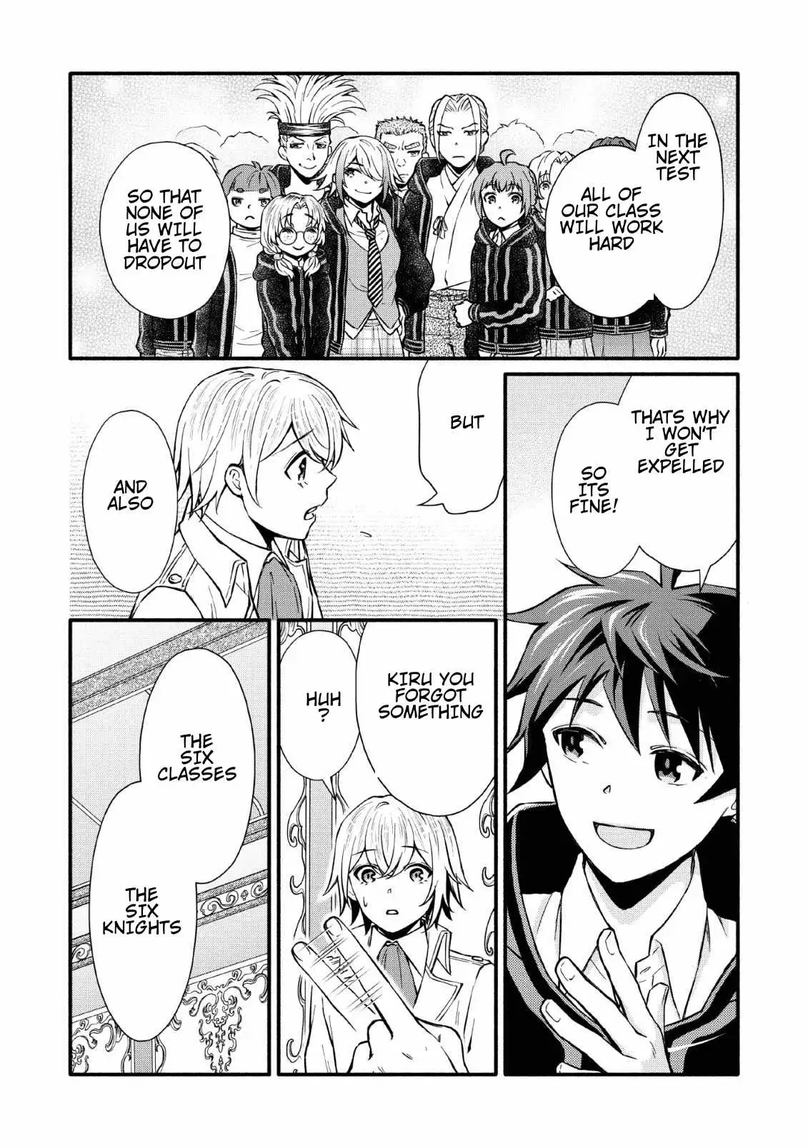 Gakuen Kishi no Level Up! Chapter 5 — Page 28