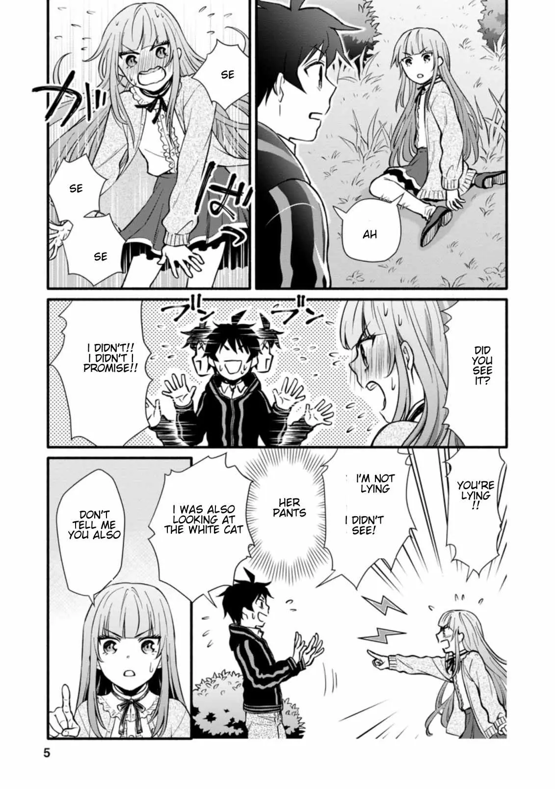 Gakuen Kishi no Level Up! Chapter 6.1 — Page 5