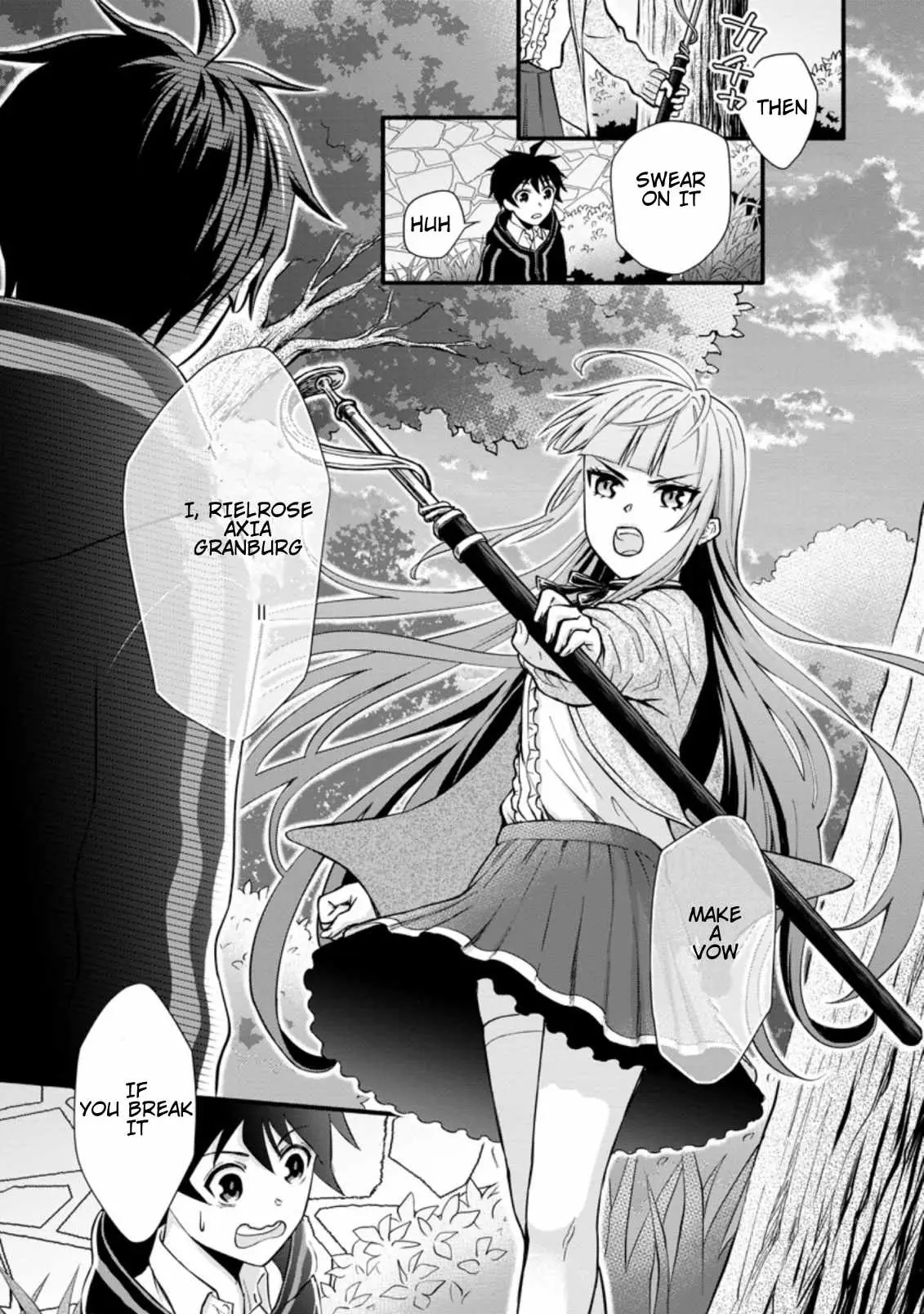 Gakuen Kishi no Level Up! Chapter 6.1 — Page 9
