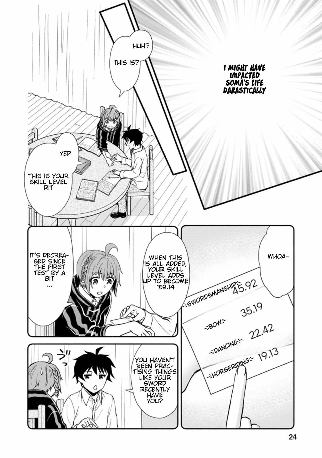 Gakuen Kishi no Level Up! Chapter 6.3 — Page 4