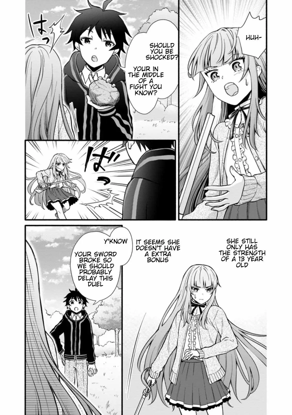 Gakuen Kishi no Level Up! Chapter 7.1 — Page 10