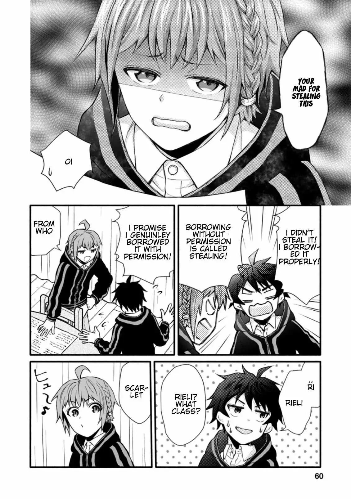 Gakuen Kishi no Level Up! Chapter 7.3 — Page 10