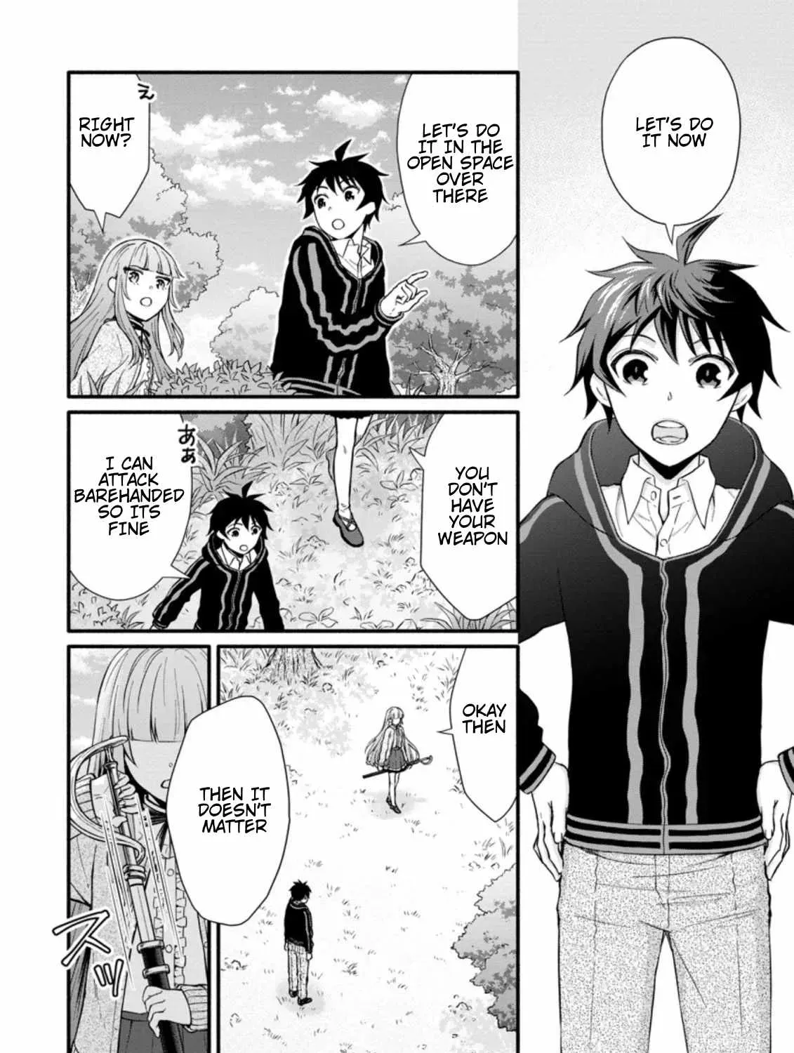 Gakuen Kishi no Level Up! Chapter 7 — Page 9