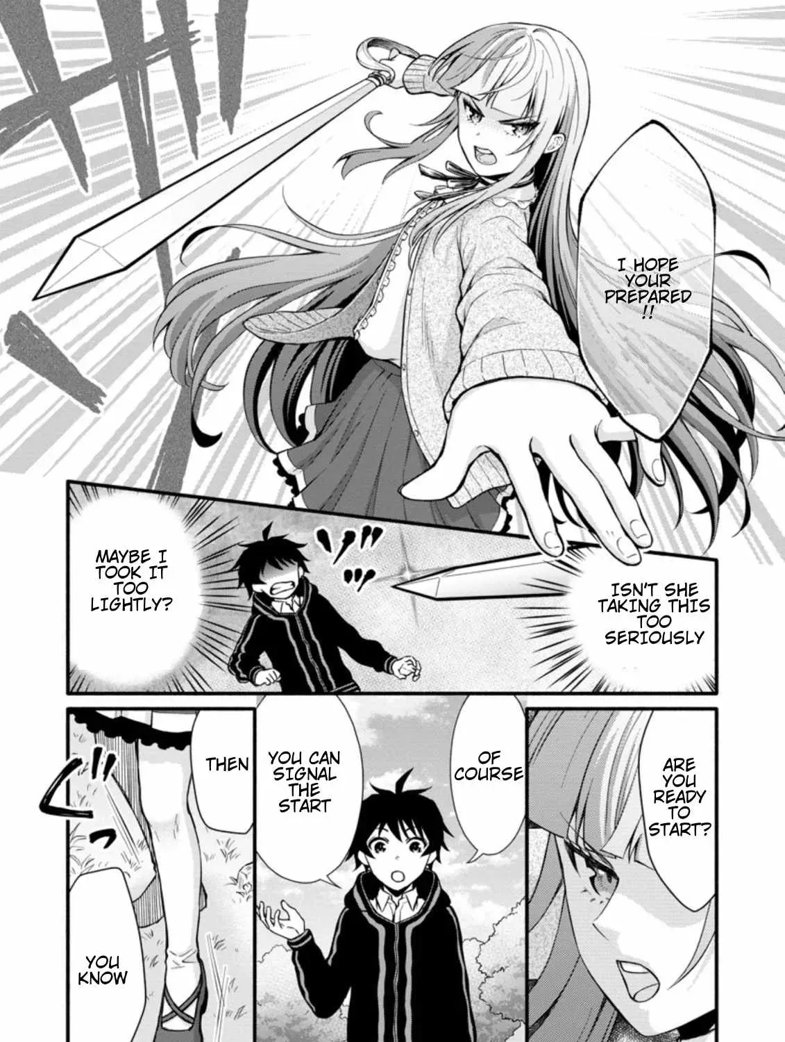 Gakuen Kishi no Level Up! Chapter 7 — Page 11