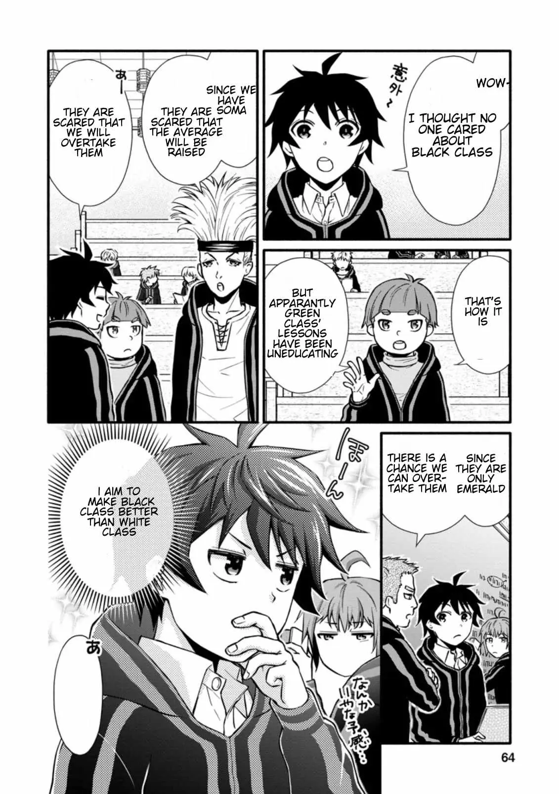 Gakuen Kishi no Level Up! Chapter 8.1 — Page 4
