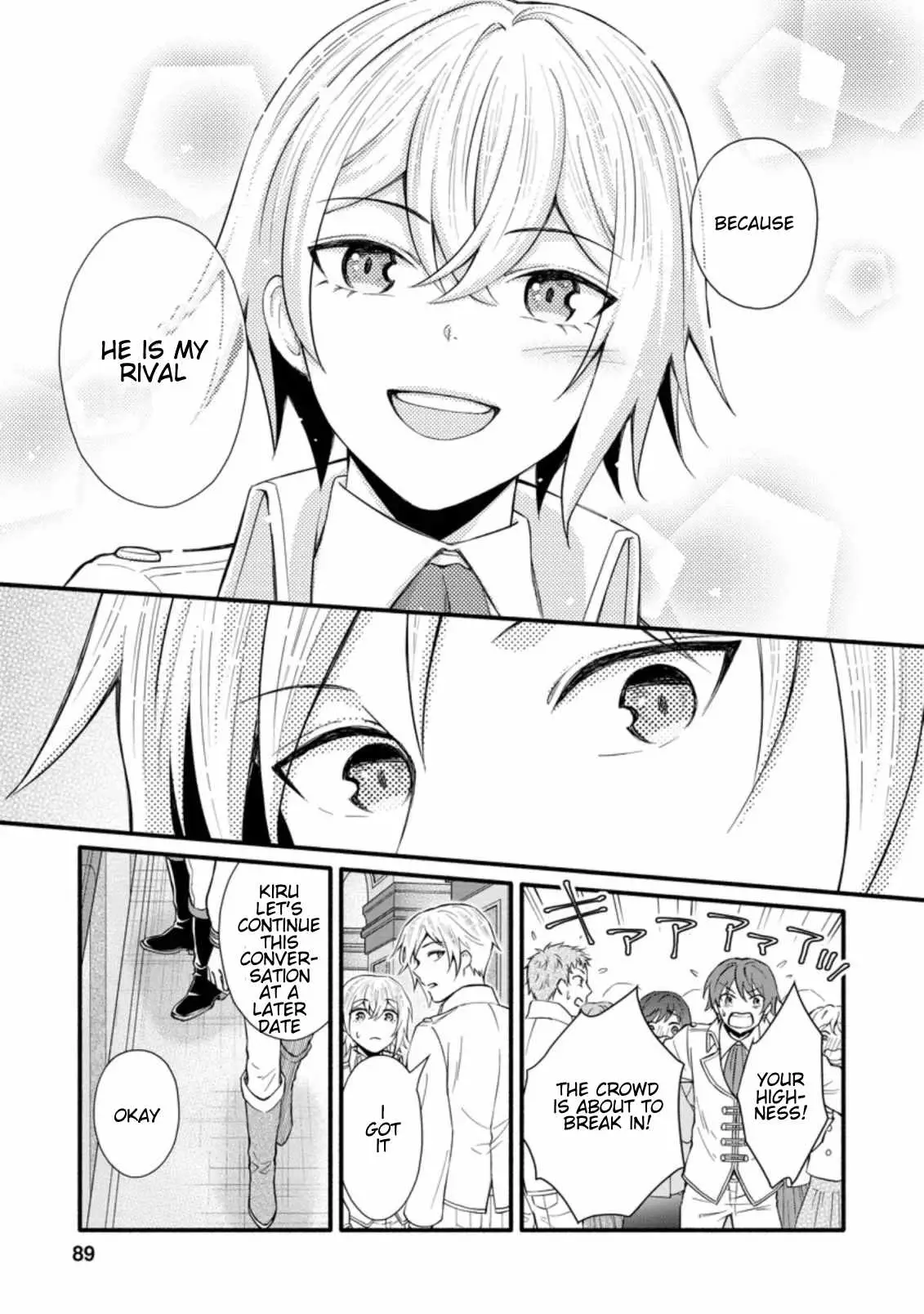 Gakuen Kishi no Level Up! Chapter 8.3 — Page 9