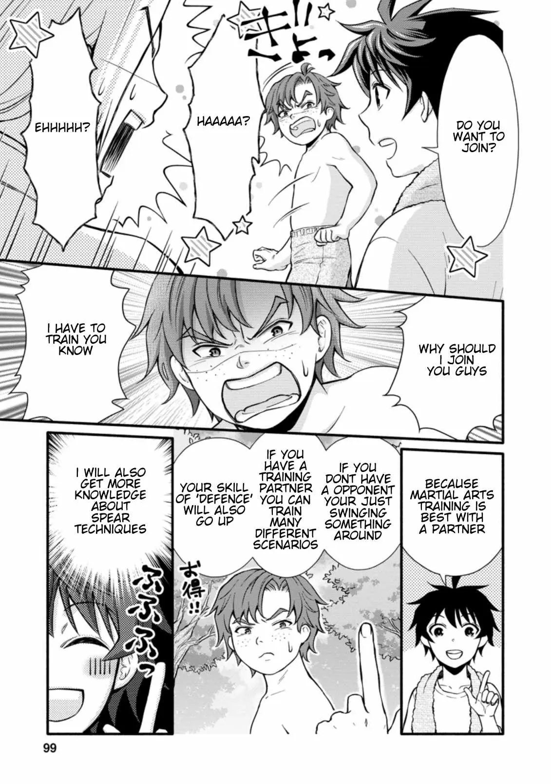 Gakuen Kishi no Level Up! Chapter 9.1 — Page 9