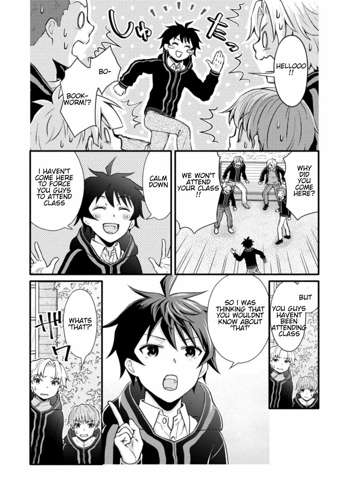 Gakuen Kishi no Level Up! Chapter 9.3 — Page 4