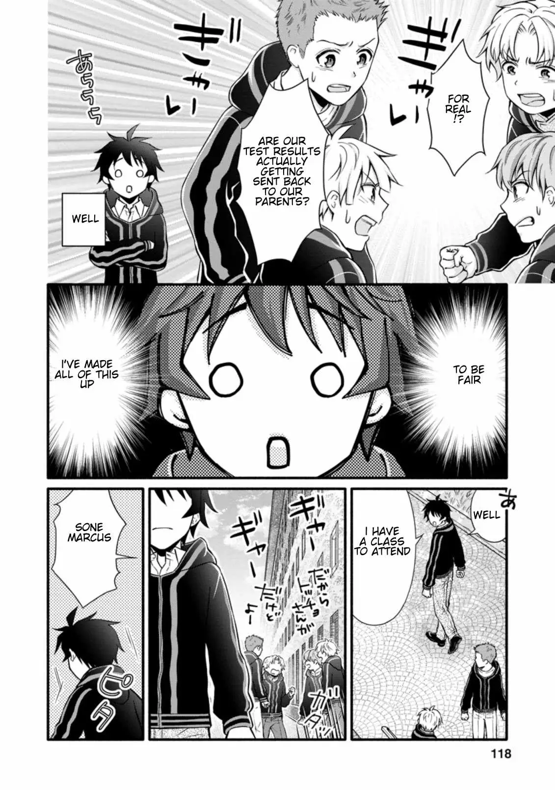 Gakuen Kishi no Level Up! Chapter 9.3 — Page 8