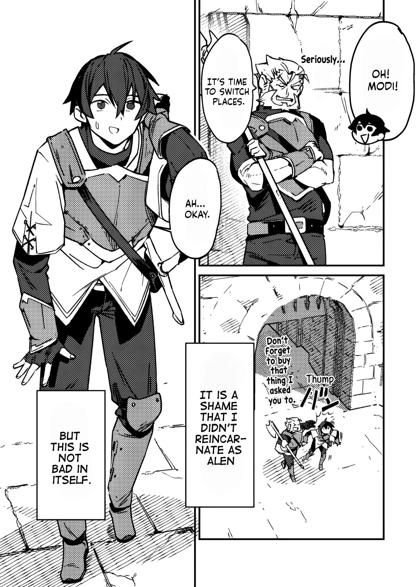 Game Chishiki de Saikyou ni Natta Mob Heishi wa, Shin no Jitsuryoku o Kakushitai Chapter 1 — Page 7