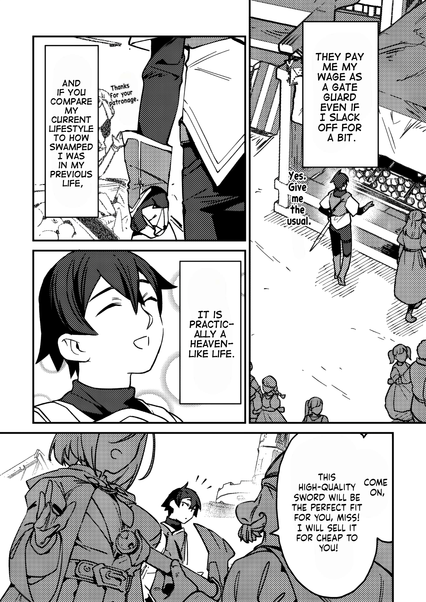 Game Chishiki de Saikyou ni Natta Mob Heishi wa, Shin no Jitsuryoku o Kakushitai Chapter 1 — Page 8