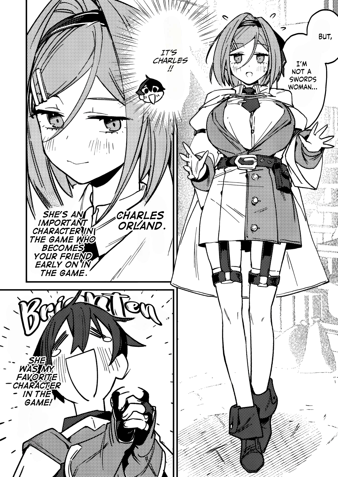 Game Chishiki de Saikyou ni Natta Mob Heishi wa, Shin no Jitsuryoku o Kakushitai Chapter 1 — Page 9