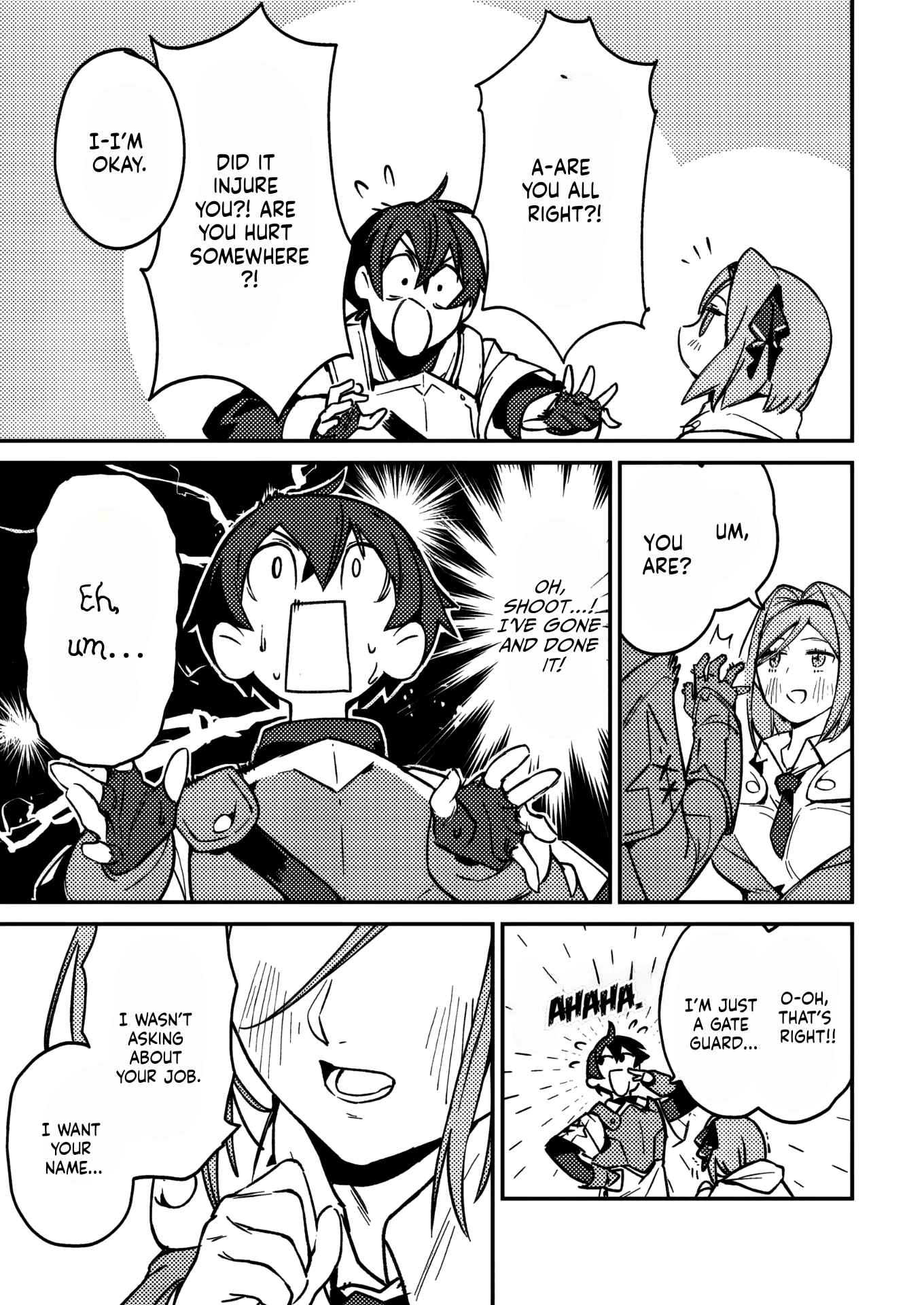 Game Chishiki de Saikyou ni Natta Mob Heishi wa, Shin no Jitsuryoku o Kakushitai Chapter 1 — Page 32