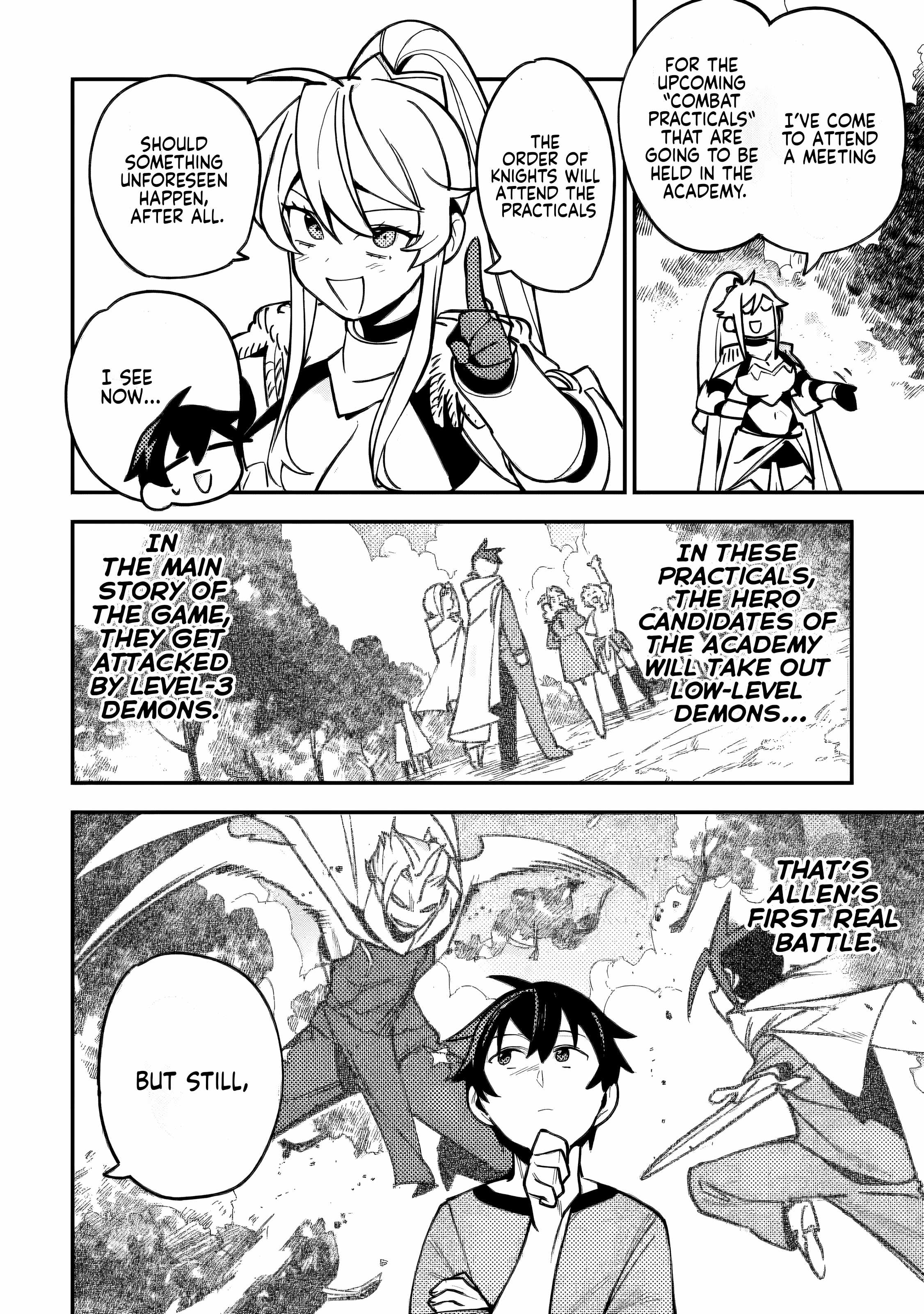 Game Chishiki de Saikyou ni Natta Mob Heishi wa, Shin no Jitsuryoku o Kakushitai Chapter 10 — Page 5