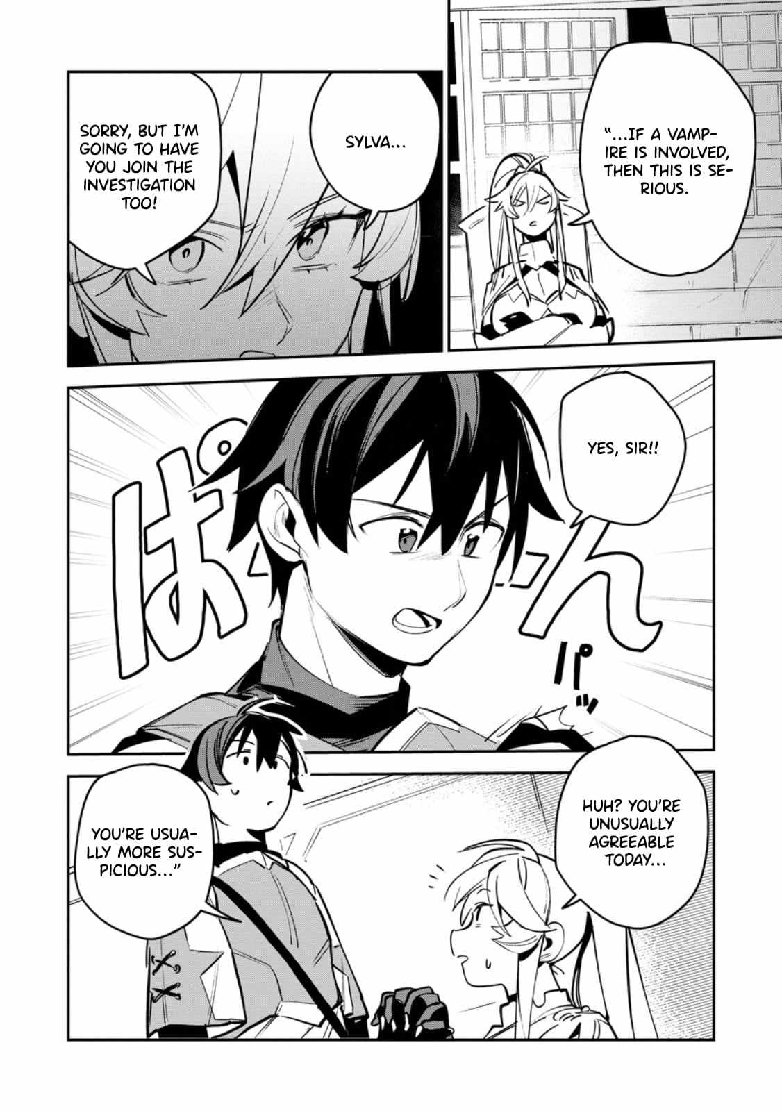 Game Chishiki de Saikyou ni Natta Mob Heishi wa, Shin no Jitsuryoku o Kakushitai Chapter 11.2 — Page 2