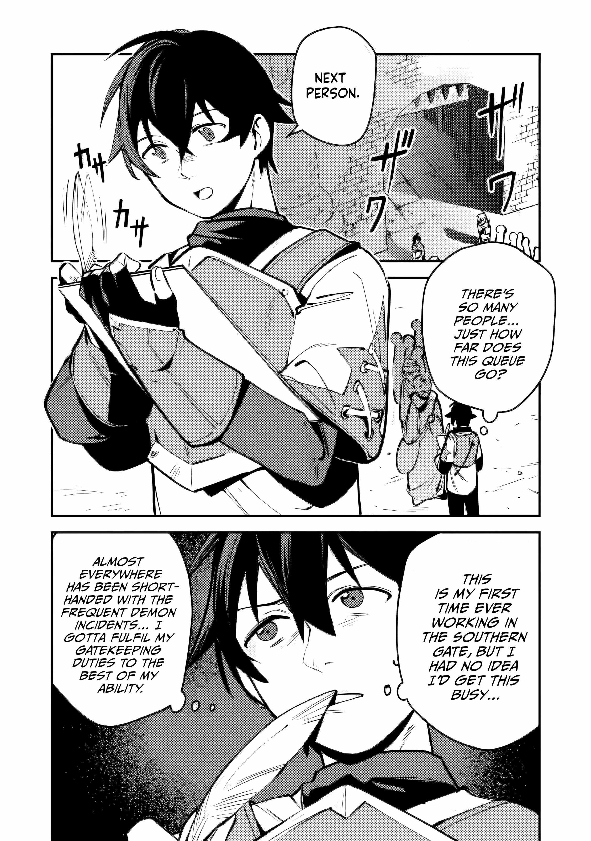 Game Chishiki de Saikyou ni Natta Mob Heishi wa, Shin no Jitsuryoku o Kakushitai Chapter 11 — Page 2