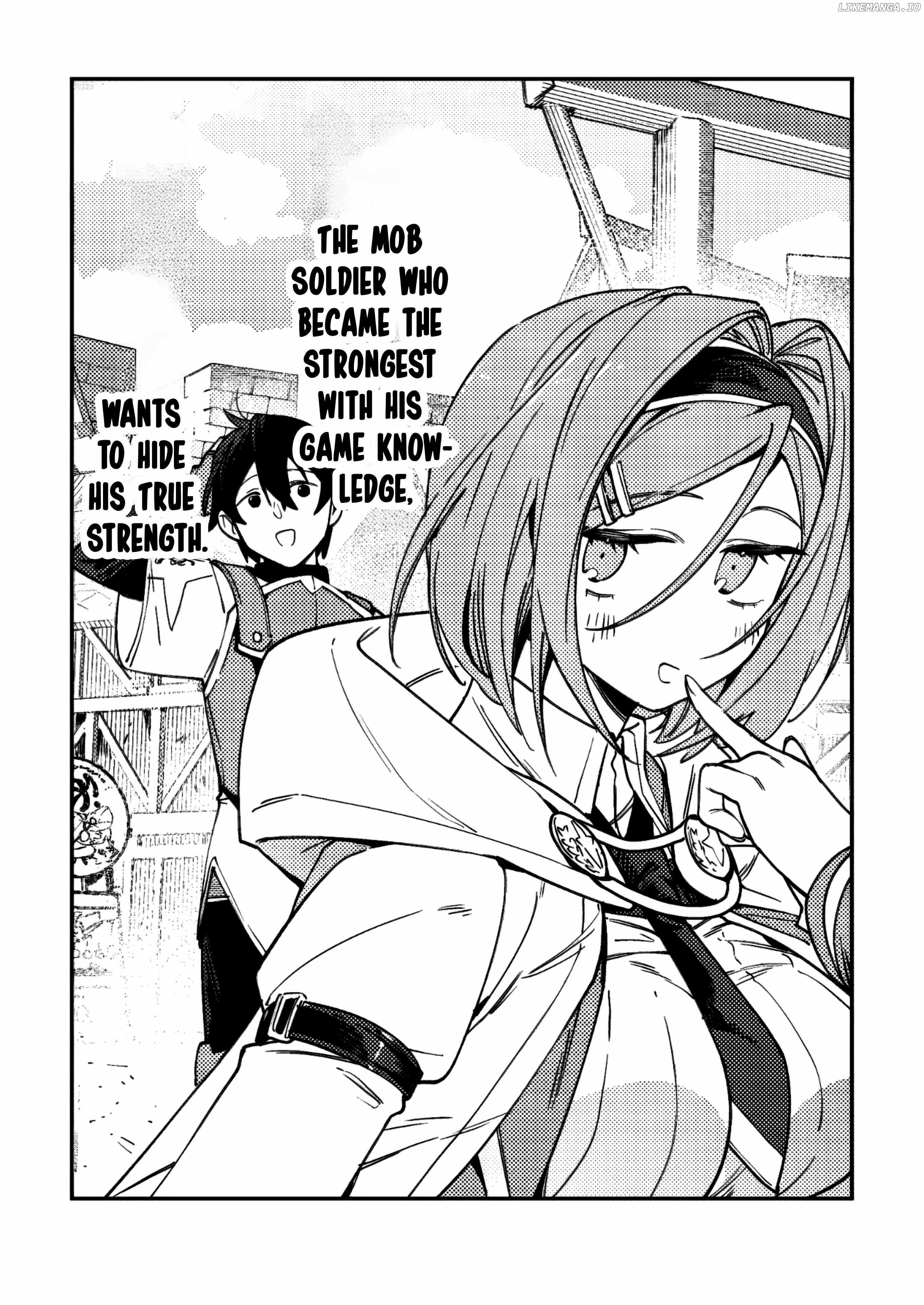 Game Chishiki de Saikyou ni Natta Mob Heishi wa, Shin no Jitsuryoku o Kakushitai Chapter 2.1 — Page 2
