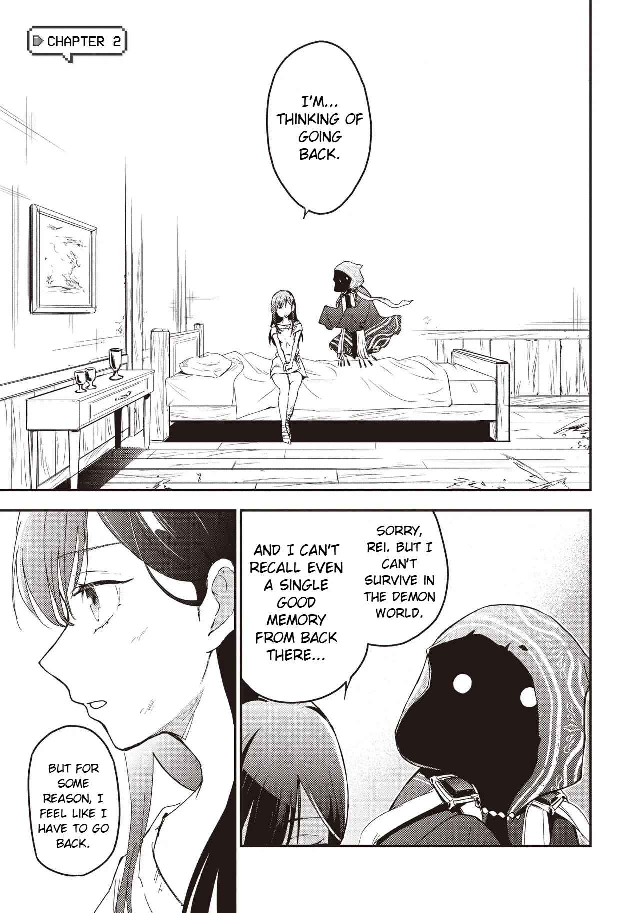 Game Sekai de Mamono ni Tensei shiteshimatta Ore, Zense de Oshi datta Heroine wo Hirotteshimau Chapter 2 — Page 1
