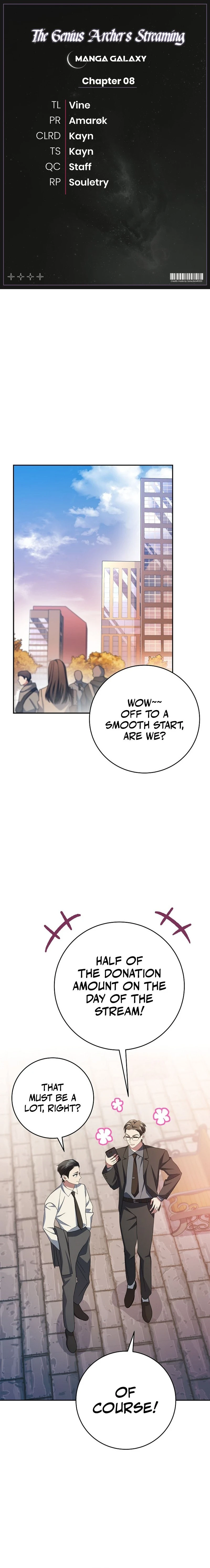 Genius Archer’s Streaming Chapter 8 — Page 1