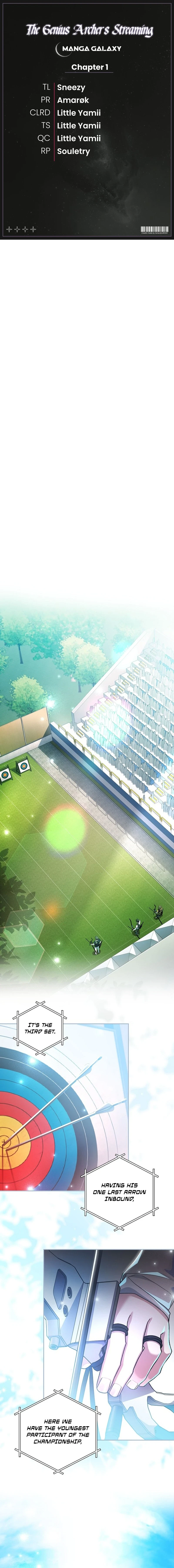 Genius Archer’s Streaming Chapter 1 — Page 1