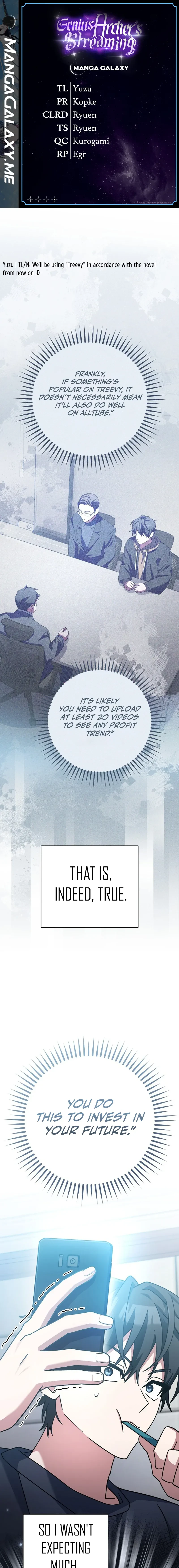 Genius Archer’s Streaming Chapter 28 — Page 1