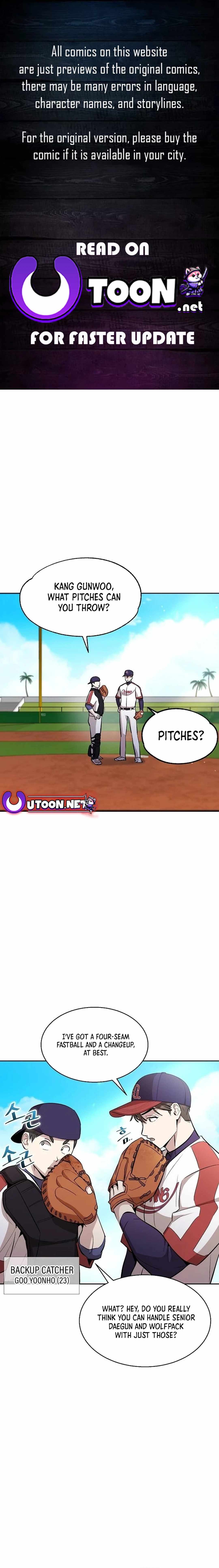 Genius Hitter Hits Fastball Chapter 9 — Page 1