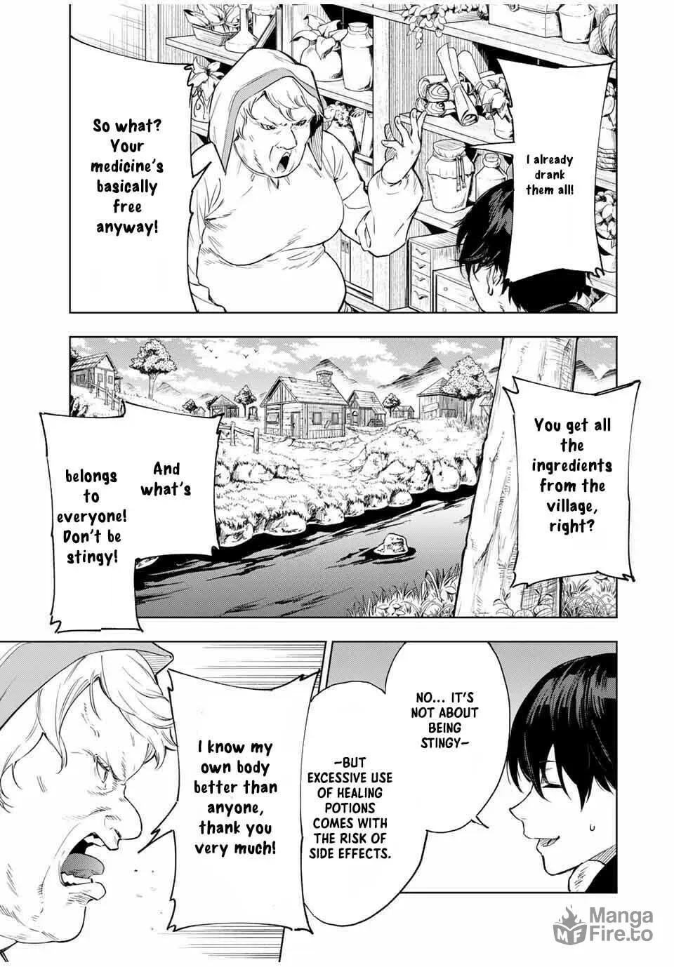 Genkai Shuuraku wo Datsu Mura Shita Renkinjutsushi, Tokai de "Saikyou" nano ga Bare Makuru. ~Rougai domo ni wa Iikagen Aiso ga Tsukimashita~ Chapter 1 — Page 3