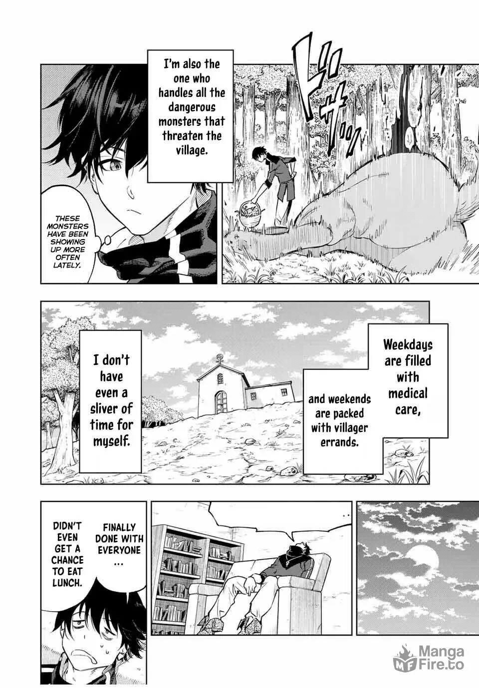 Genkai Shuuraku wo Datsu Mura Shita Renkinjutsushi, Tokai de "Saikyou" nano ga Bare Makuru. ~Rougai domo ni wa Iikagen Aiso ga Tsukimashita~ Chapter 1 — Page 12