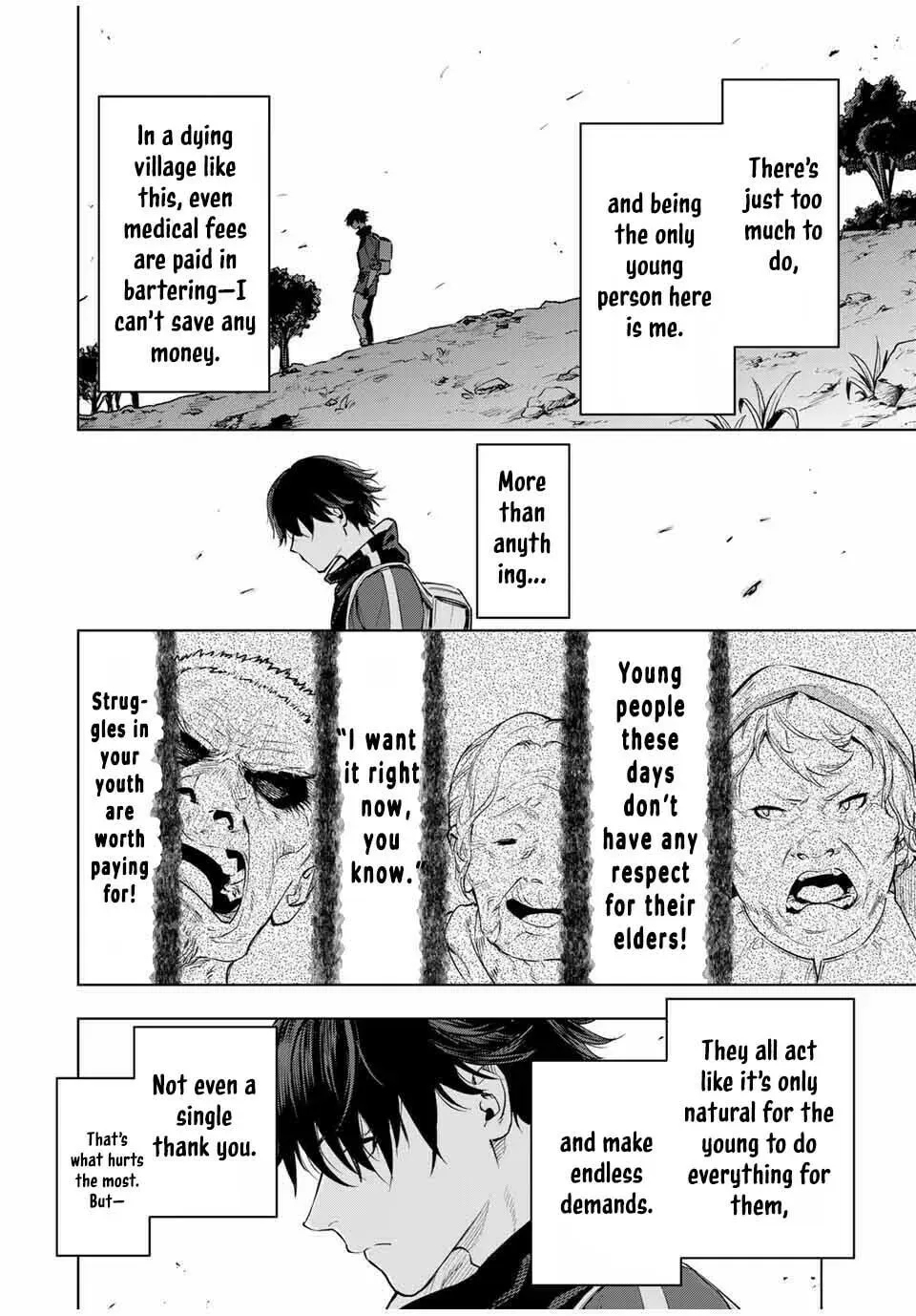 Genkai Shuuraku wo Datsu Mura Shita Renkinjutsushi, Tokai de "Saikyou" nano ga Bare Makuru. ~Rougai domo ni wa Iikagen Aiso ga Tsukimashita~ Chapter 1 — Page 14