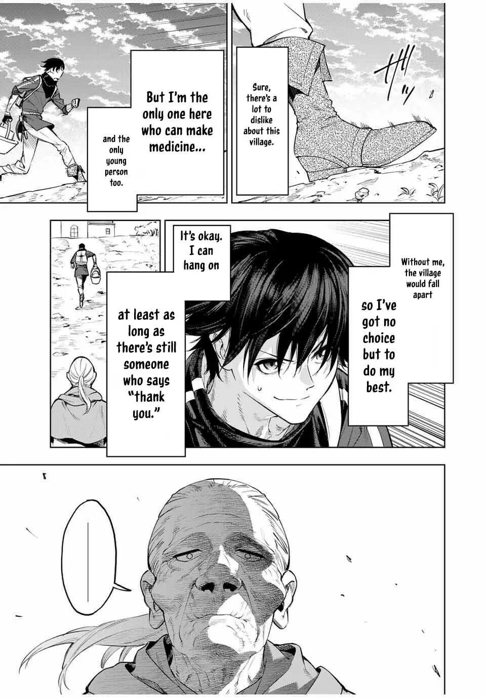 Genkai Shuuraku wo Datsu Mura Shita Renkinjutsushi, Tokai de "Saikyou" nano ga Bare Makuru. ~Rougai domo ni wa Iikagen Aiso ga Tsukimashita~ Chapter 1 — Page 17