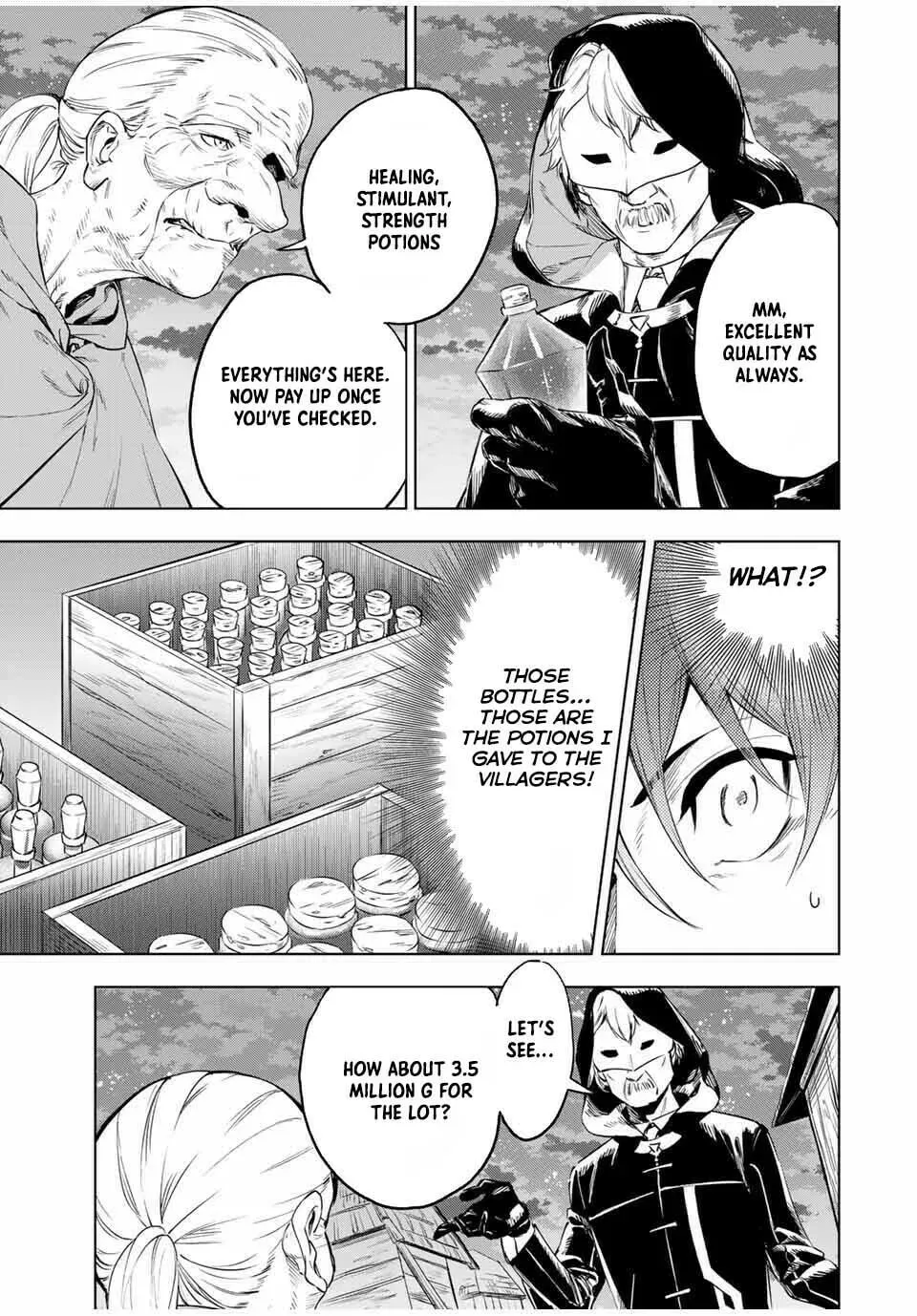 Genkai Shuuraku wo Datsu Mura Shita Renkinjutsushi, Tokai de "Saikyou" nano ga Bare Makuru. ~Rougai domo ni wa Iikagen Aiso ga Tsukimashita~ Chapter 1 — Page 19