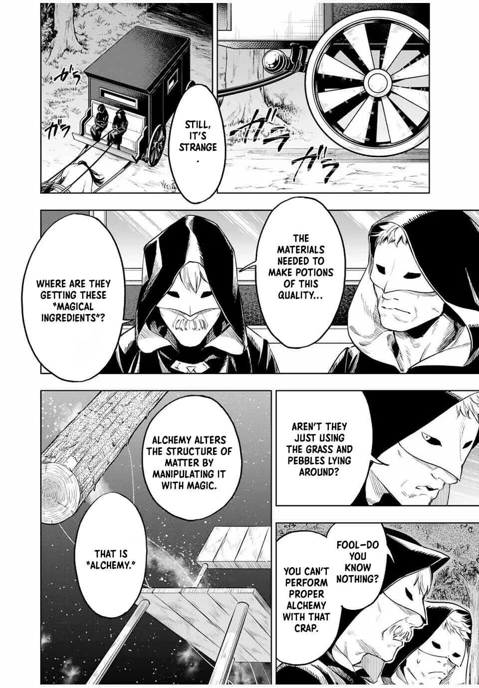 Genkai Shuuraku wo Datsu Mura Shita Renkinjutsushi, Tokai de "Saikyou" nano ga Bare Makuru. ~Rougai domo ni wa Iikagen Aiso ga Tsukimashita~ Chapter 1 — Page 22