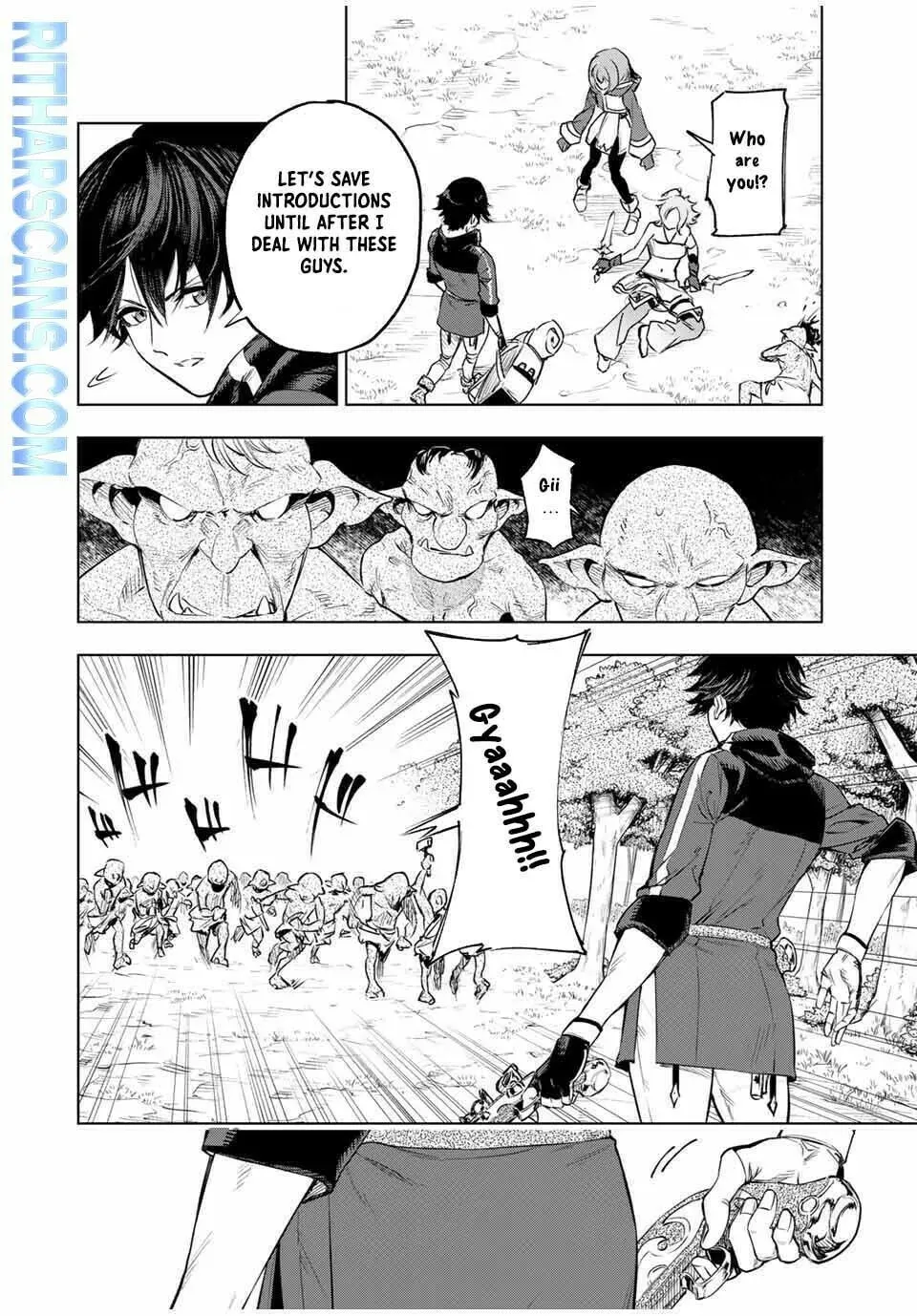 Genkai Shuuraku wo Datsu Mura Shita Renkinjutsushi, Tokai de "Saikyou" nano ga Bare Makuru. ~Rougai domo ni wa Iikagen Aiso ga Tsukimashita~ Chapter 1 — Page 38