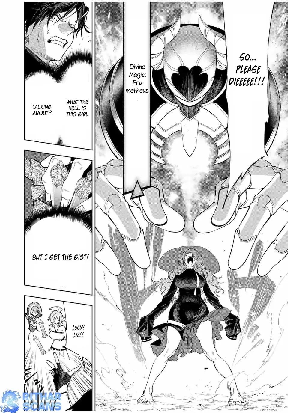 Genkai Shuuraku wo Datsu Mura Shita Renkinjutsushi, Tokai de "Saikyou" nano ga Bare Makuru. ~Rougai domo ni wa Iikagen Aiso ga Tsukimashita~ Chapter 11 — Page 4