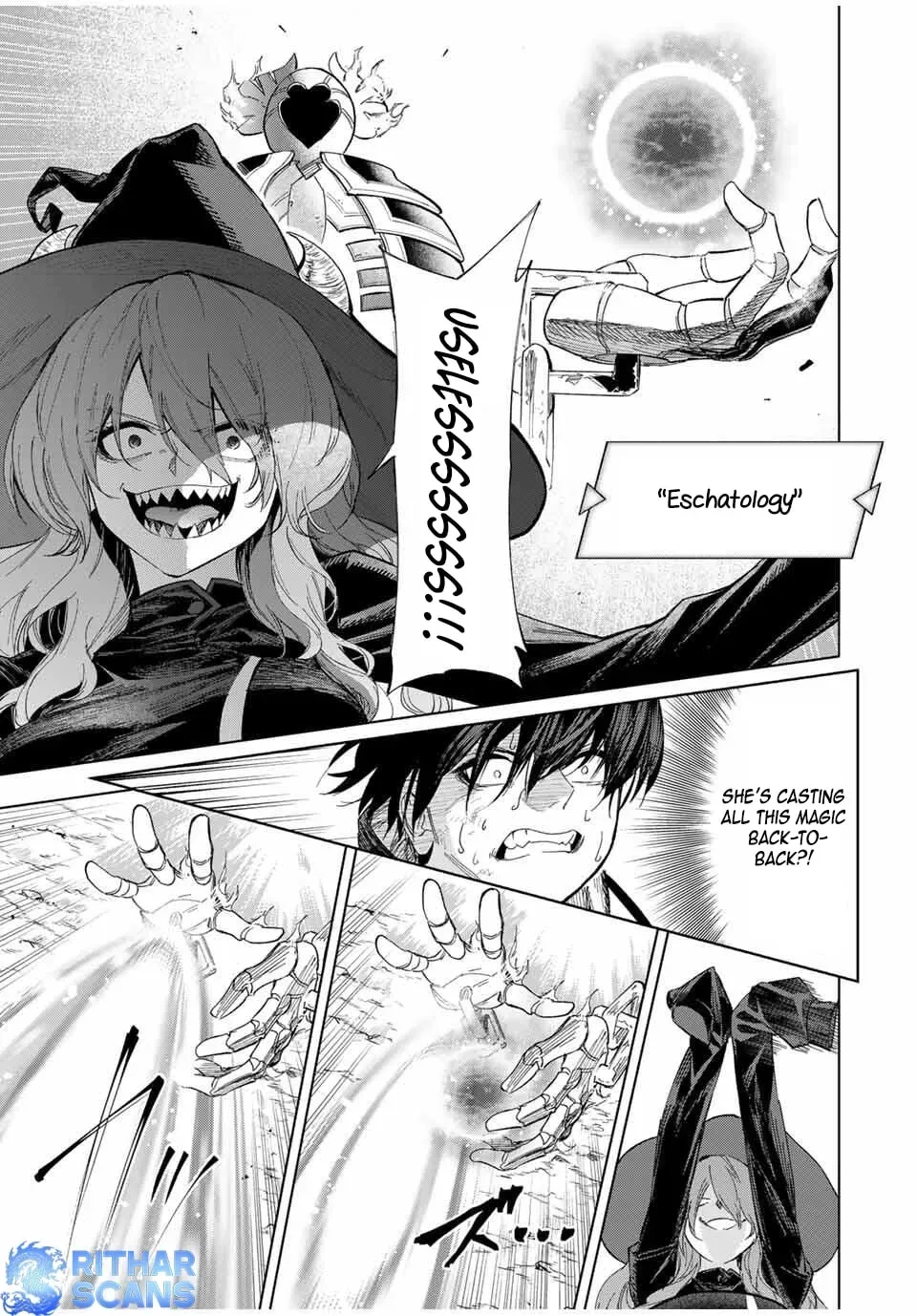 Genkai Shuuraku wo Datsu Mura Shita Renkinjutsushi, Tokai de "Saikyou" nano ga Bare Makuru. ~Rougai domo ni wa Iikagen Aiso ga Tsukimashita~ Chapter 11 — Page 13