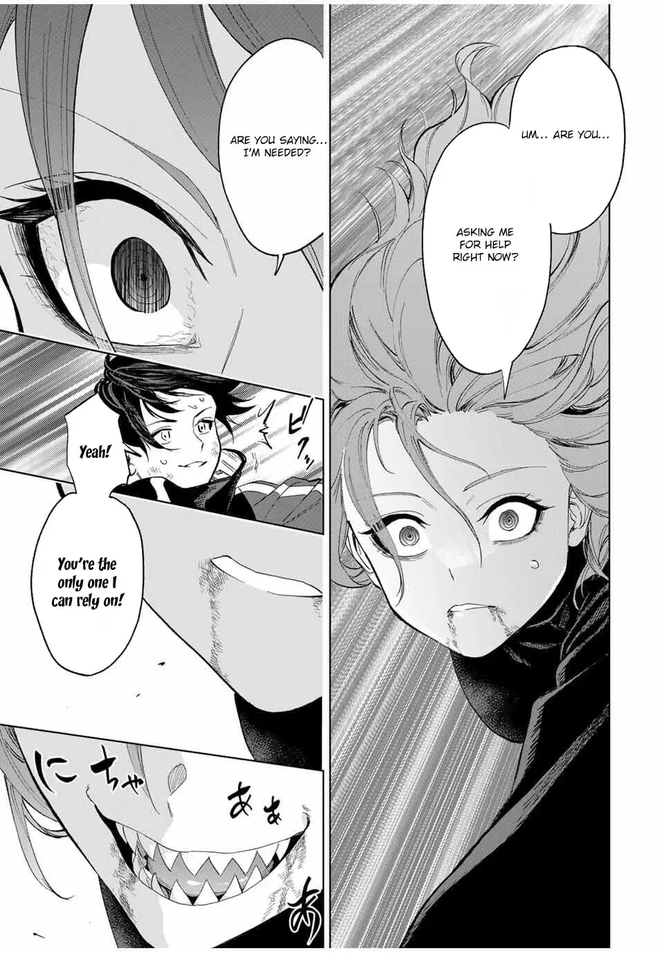 Genkai Shuuraku wo Datsu Mura Shita Renkinjutsushi, Tokai de "Saikyou" nano ga Bare Makuru. ~Rougai domo ni wa Iikagen Aiso ga Tsukimashita~ Chapter 13 — Page 7