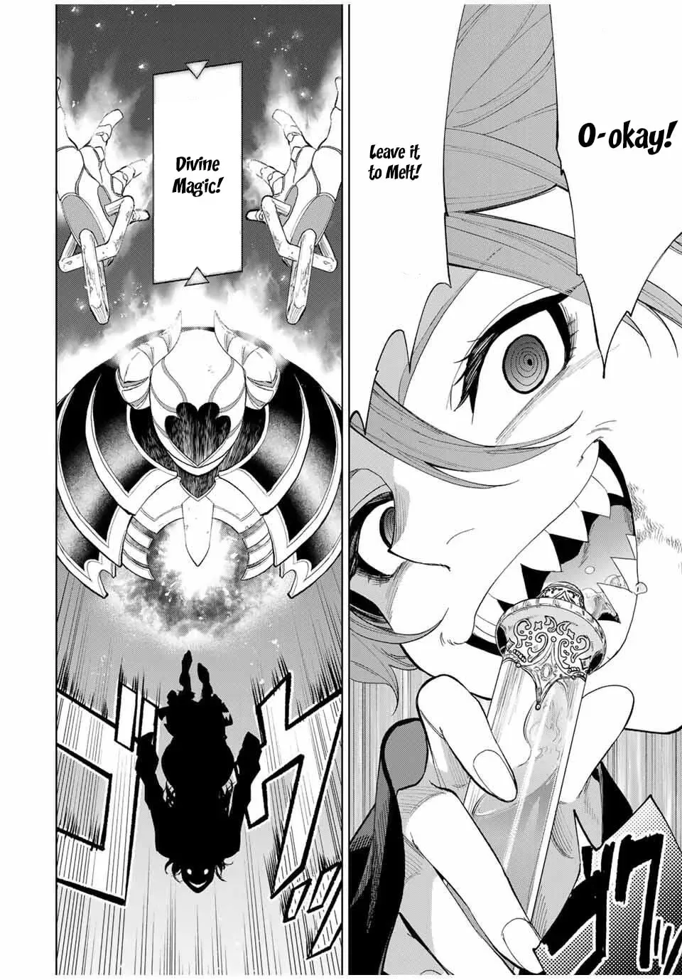 Genkai Shuuraku wo Datsu Mura Shita Renkinjutsushi, Tokai de "Saikyou" nano ga Bare Makuru. ~Rougai domo ni wa Iikagen Aiso ga Tsukimashita~ Chapter 13 — Page 8